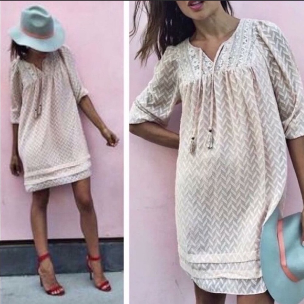 Anthropologie Anwen Peasant Dress